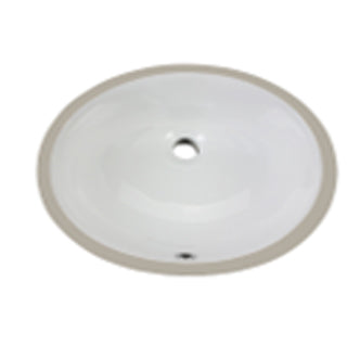 Crown Oval 18 Under Counter Basin Bathroom Sink