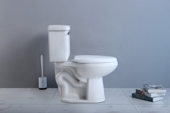 Capri Two-piece Siphonic Toilet White