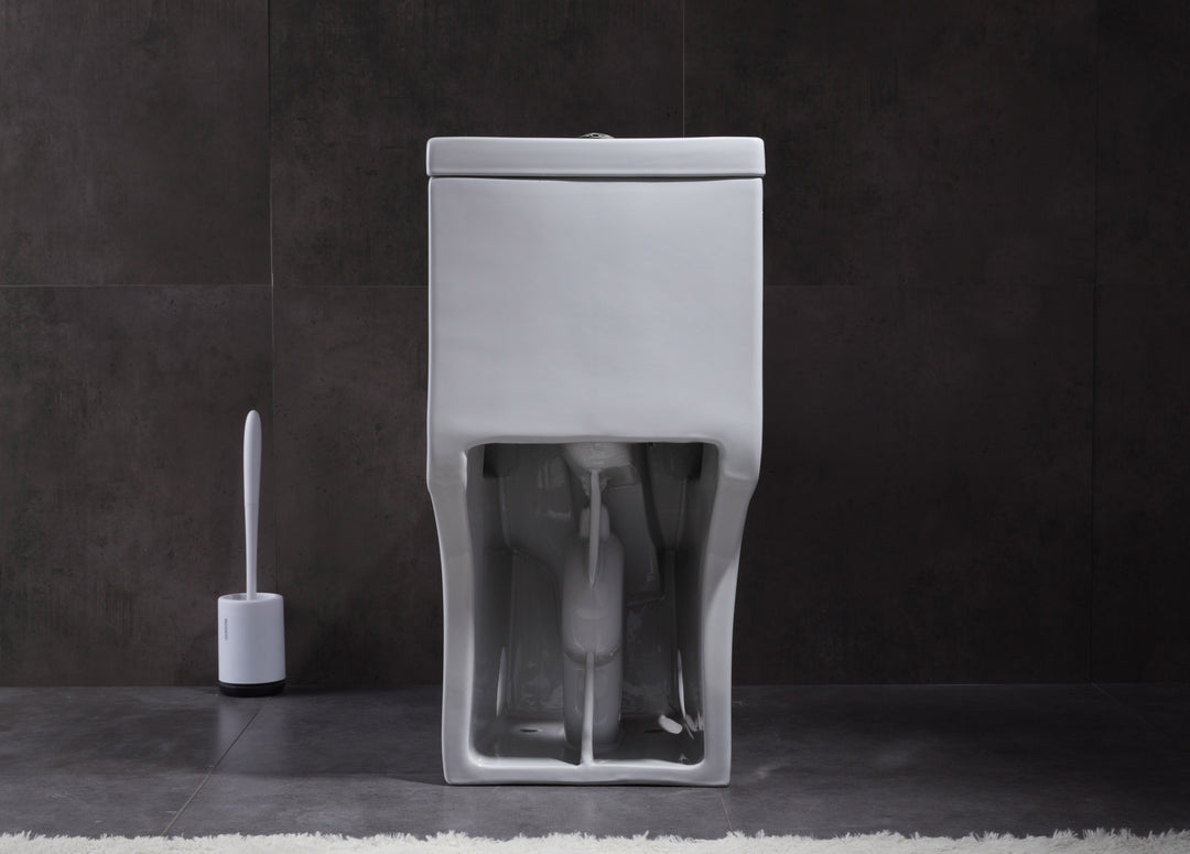 Harmony 1.1/1.6 Dual Flush ADA One Piece Elongated Toilet WaterSense with Push Button Flush - Seat Included