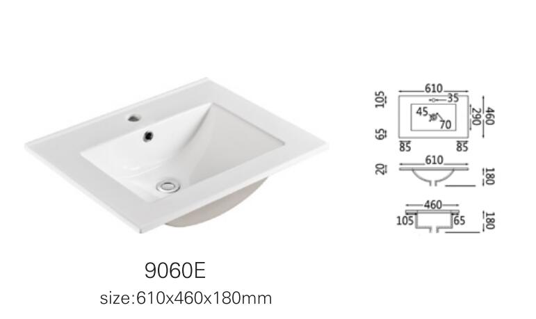 Nova 24 Vanity Top Bathroom Sink